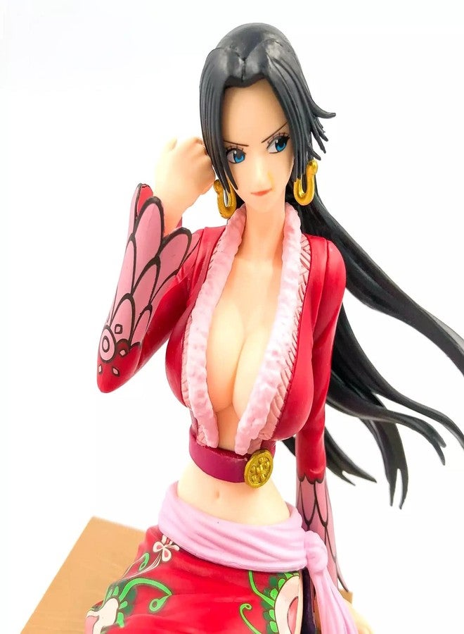 Trunkin Boa Hancock Sitting Pirate Action Figure 20CM | Weeb Manga Collectible Grandline Journey Prize Figure | PVC Anime Figurine - Pack of 1 (Multicolor) - Image 5